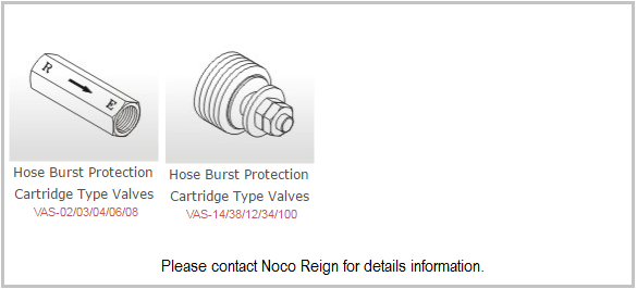 Hose Burst Protection Valves L3