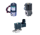 Solenoid valve for high vacuum